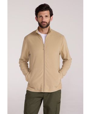 Mountain Warehouse Camber Fleece Jacket (Off) - Natural