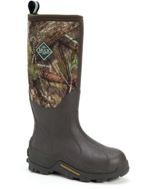 Muck Boot Woody Max Rubber Mossy Oak Wellington - Brown