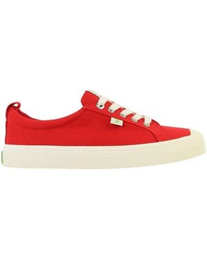 CARIUMA Oca Low Plimsolls - Red