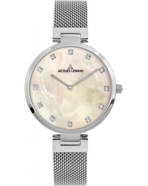 Jacques Lemans 1-2001C Ladies Milano Watch - Grey