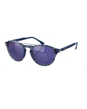 Armand Basi Ab12290 Oval Shape Sunglasses - Blue