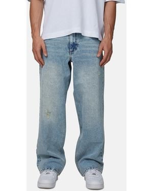 Good For Nothing Baggy Denim Jeans - Blue