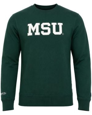 Mitchell & Ness Ncaa Michigan State University Arch Jumper - Green