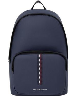 Tommy Hilfiger Accessories Corporate Woven Dome Backpack - Blue