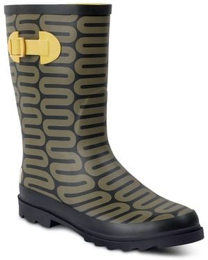 Regatta Orla Quarter Wellies Rain Boots With Lug Sole - Green