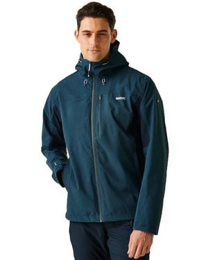 Regatta Birchdale Ii Waterproof Breathable Jacket - Blue