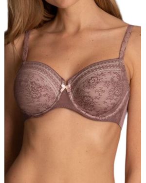 Rosa Faia Fleur Underwired Bra - Brown