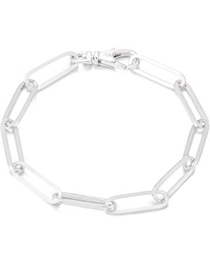 SEOL + GOLD Sterling Chain Link Bracelet - Metallic