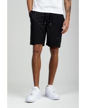 Tokyo Laundry Cargo-Style Shorts - Black