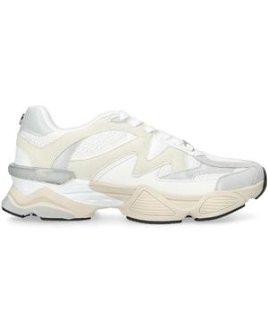 Steve Madden Speeder Trainers Fabric - White