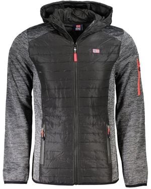 Norway 1963 Grigio Polyester Jacket - Grey