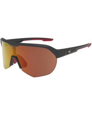G.O.D Eyewear Elektra Polarised Uv400 Lifestyle Sunglasses With Mirror Metal-Accent Frame - Brown
