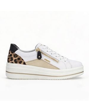 Remonte D1C01-85 Casual Trainers Leather - White