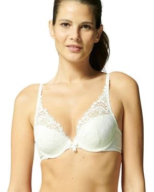 Simone Perele Wish Triangle Push Up Bra - Green