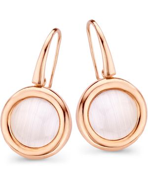 Orphelia 'Isabella' 925 Sterling Drop Earrings - Pink