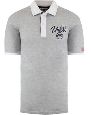 Ecko' Unltd Untld. Midliner Marl Polo Shirt - Grey