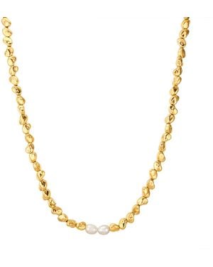 YOKOAMII Necklace Metal - Metallic