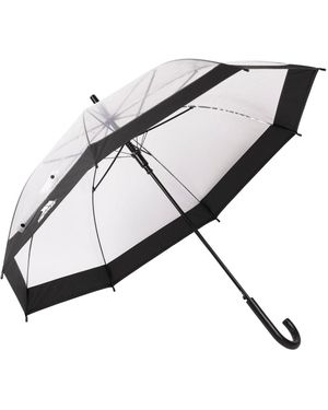 Trespass Regenval Heldere Poe Stokparaplu Voor Volwassenen (zwart) - Bruin
