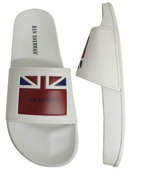 Ben Sherman Jet Sliders - Grey