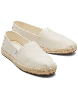 TOMS Alpargata Rope 100% Cotton Espadrilles - White
