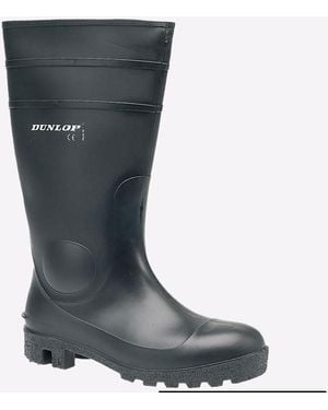 Dunlop Protomastor Full Safety Wellington - Black