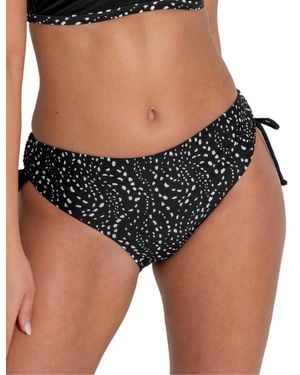 Pour Moi Rhodes Adjustable Side Bikini Brief - Black