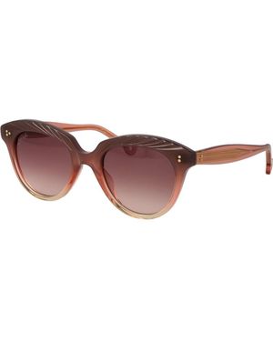 Hally & Son Hs932V01S 5001S 50 01S Sunglasses - Brown