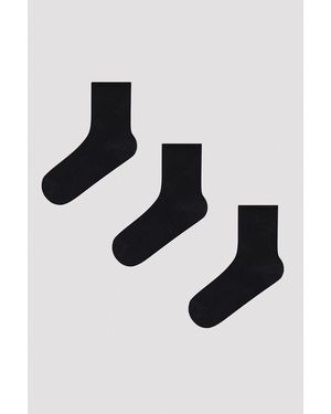 Penti 3-Pack Crew Socks - Black