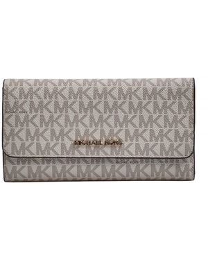 Michael Kors Large Jet Set Wallet 35F8Gtvf3B - Metallic