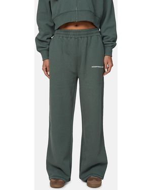 Good For Nothing Vintage Washed Wide Leg Joggers - Green