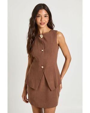 Boohoo Boohoo Womens 2 - Brown