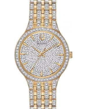 Bulova 98A229 Crystal Phantom Watch - Metallic