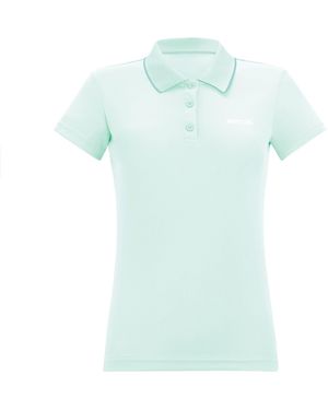 Regatta Ladies Maverick V Polo Shirt (Ocean Mist) - Blue