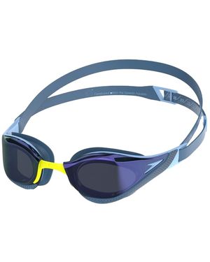 Speedo Adult Fastskin Pure Focus Mirror Swimming Goggles - Blue
