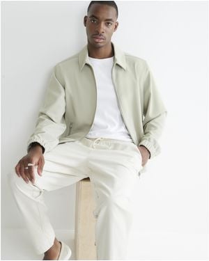 River Island Shacket Smart - Natural
