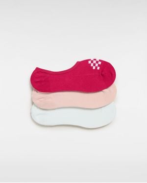 Vans Classic Canoodle 6.5-10 3 Pack Socks - Pink