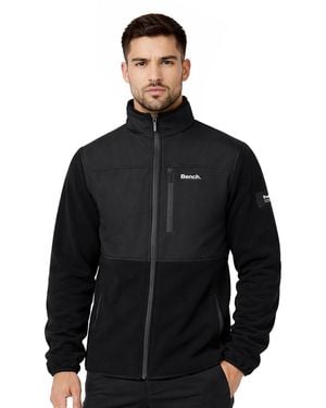 Bench Burlow Signature Zip Jacket - Black