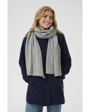 Kaffe Sjaal Kabelle Sjaal - Blauw