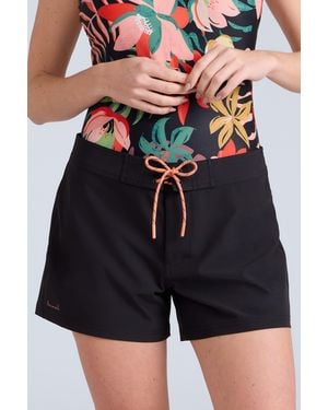 Mountain Warehouse 'Auora' Mini Boardshorts Quick Dry Swimming Trunks - Black