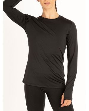 Luke 1977 Long Core Longsleeve Gym T-Shirt - Black