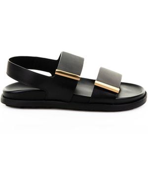 Tod's Tods Leather Banded Sandal - White