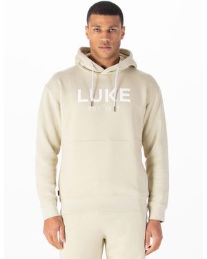 Luke 1977 Grand Relaxed Fit Hoodie - Natural