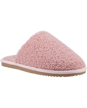 Hush Puppies Joanna Textile Slippers - Pink