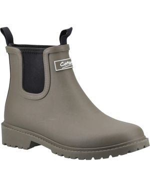 Cotswold Barton Tpr+Neoprene Wellington Boots Rubber - Grey