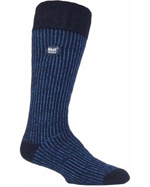 Heat Holders Thermal Boot Socks - Blue