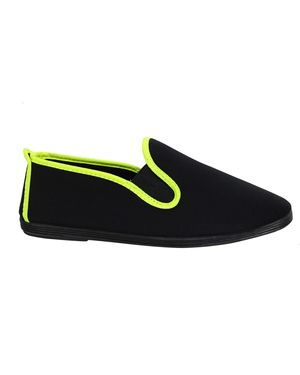 Flossy Gloves Style Novelda Plimsolls Canvas - Blue