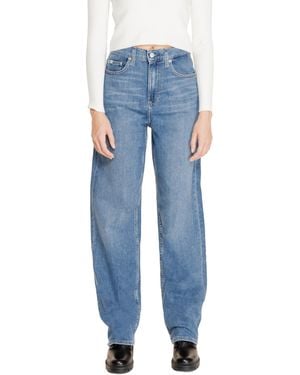 Calvin Klein 90S Loose Fit High Waist - Blue