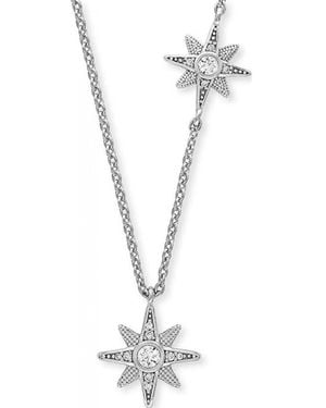 Engelsrufer Ern-2Newstar-Zi Ladies New Star Necklace Sterling - White
