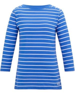 Regatta Baylette Ii Gestreept T-Shirt (Sonisch/Wit) - Blauw
