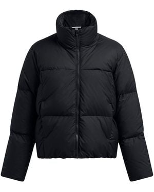 Under Armour Limitless Weather Resistant Puffer Jacket - Black